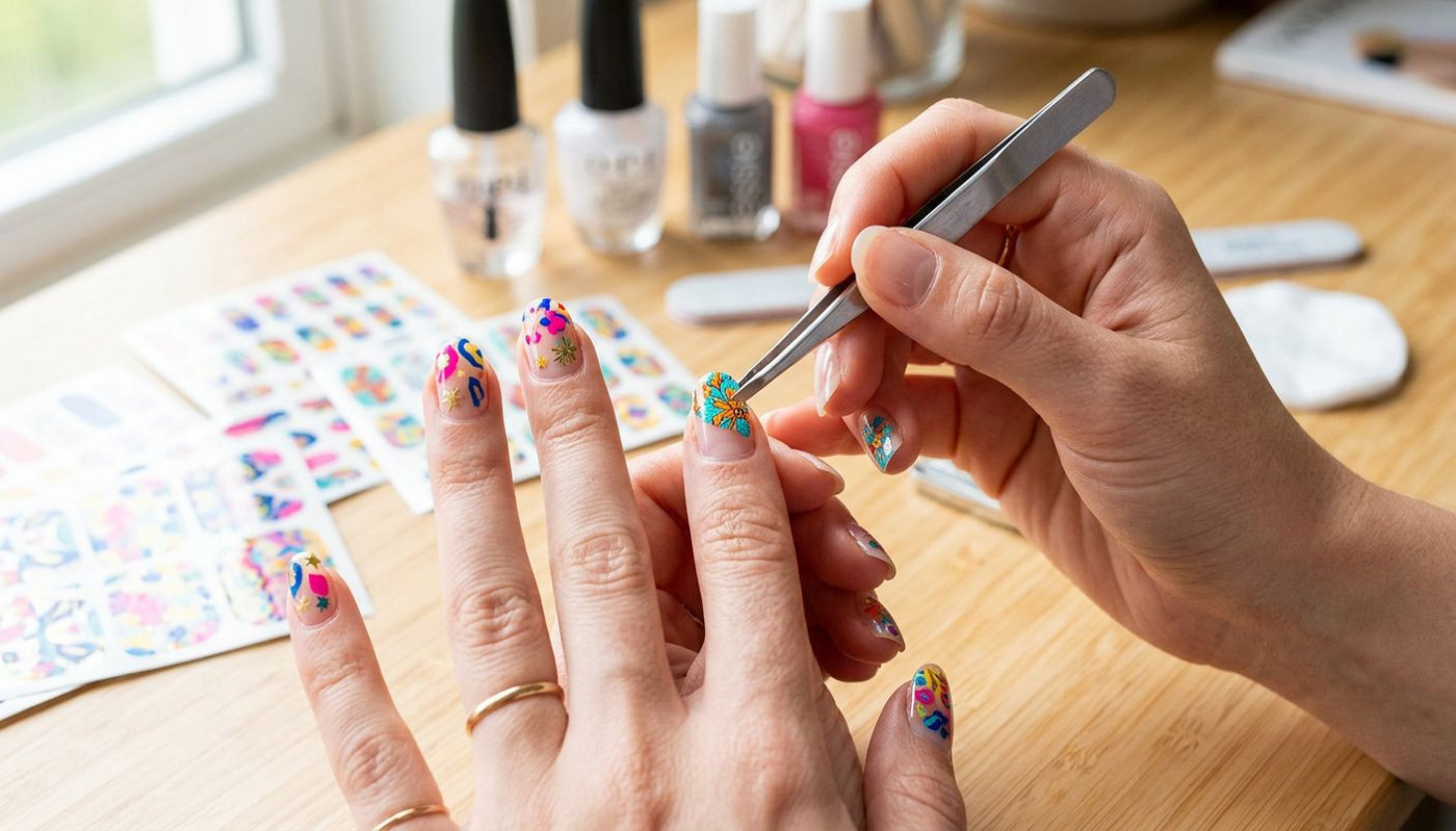 Comment réaliser une manucure impeccable avec des autocollants pour ongles ?