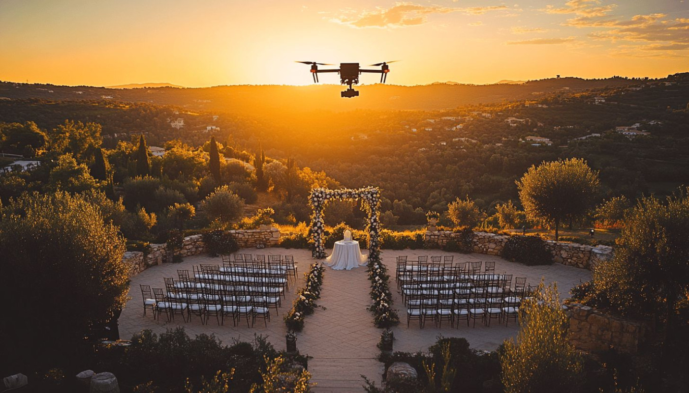 Foire aux questions sur les vidéos de mariage réalisées par drone